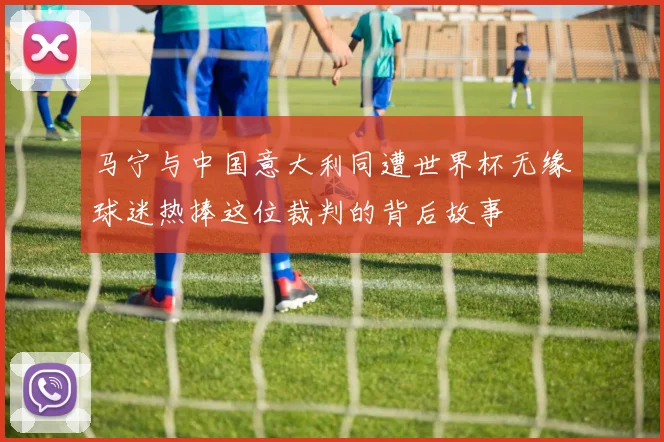 马宁与中国意大利同遭世界杯无缘球迷热捧这位裁判的背后故事